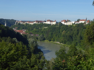 2020-07-13 Burghausen, von der Salzach aus