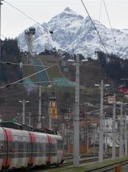 Innsbruck, Ankunft am Bahnhof